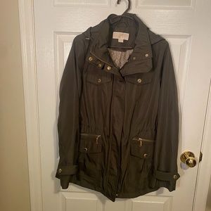 Michael Kors Anorak Hooded Water Resistant Jacket